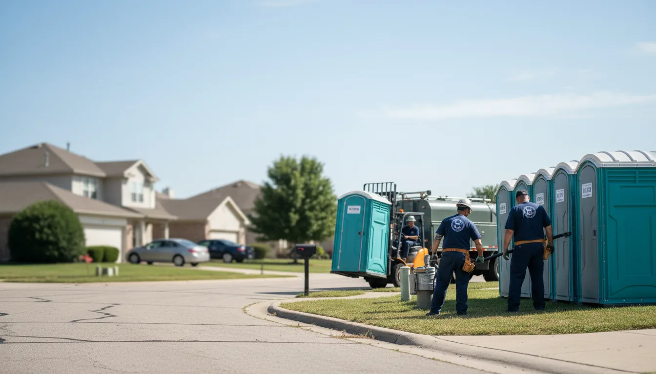 Porta Potty Rental in Clarington, OH near me
